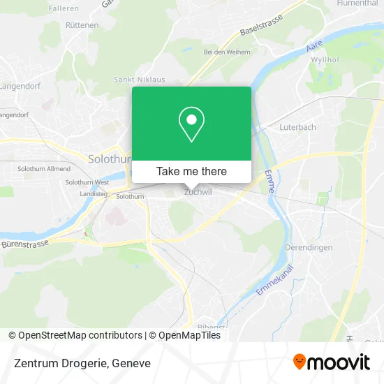 Zentrum Drogerie map