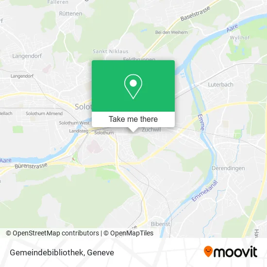 Gemeindebibliothek map