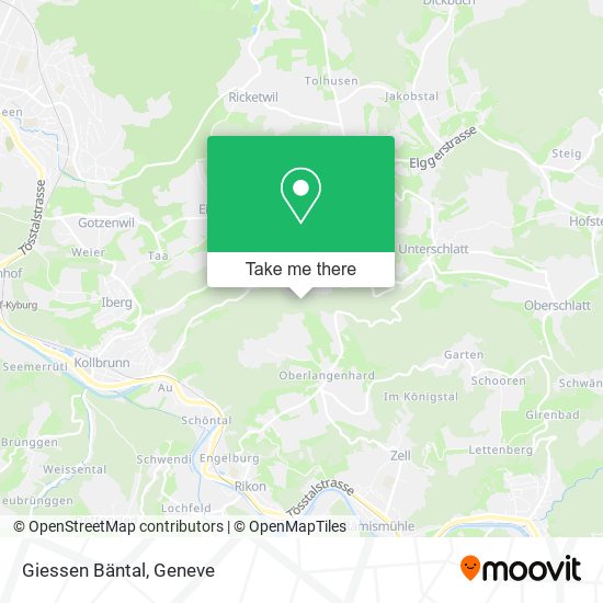 Giessen Bäntal map