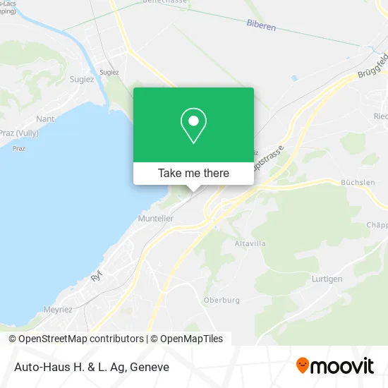 Auto-Haus H. & L. Ag map