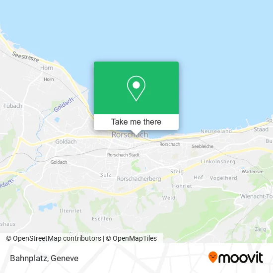 Bahnplatz map