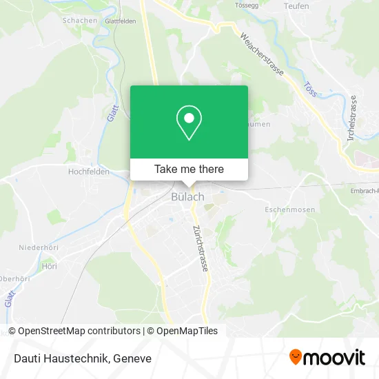 Dauti Haustechnik map