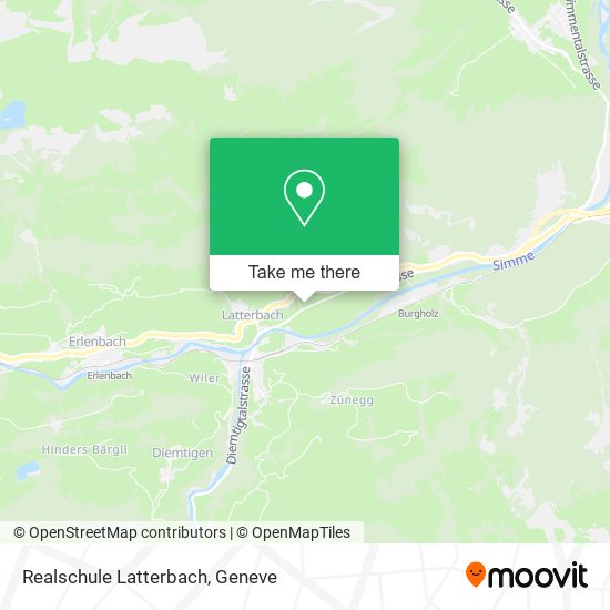 Realschule Latterbach map