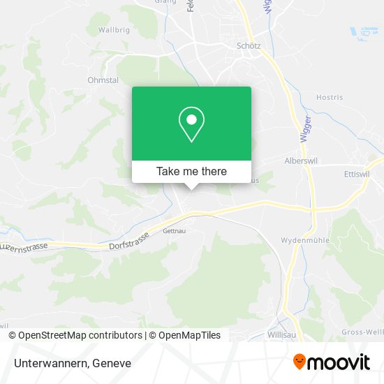 Unterwannern map