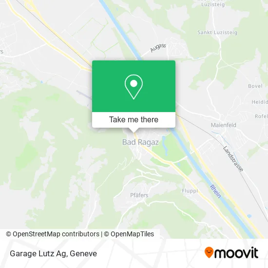 Garage Lutz Ag map