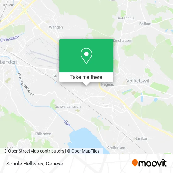 Schule Hellwies map