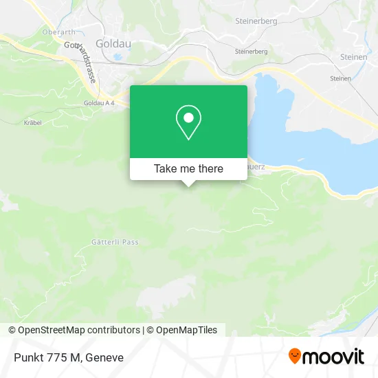 Punkt 775 M map