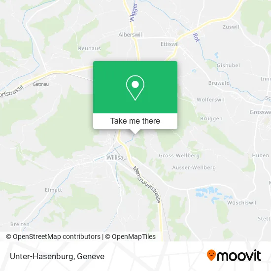 Unter-Hasenburg map