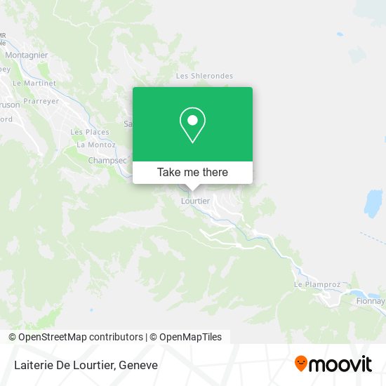 Laiterie De Lourtier map