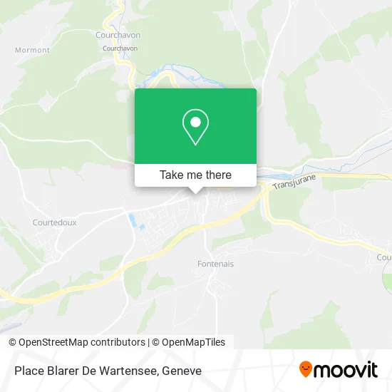 Place Blarer De Wartensee map