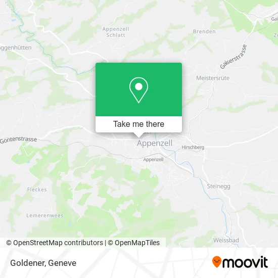 Goldener map
