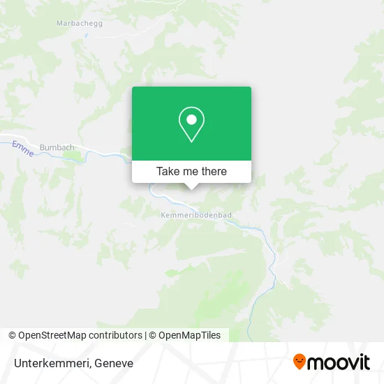 Unterkemmeri map