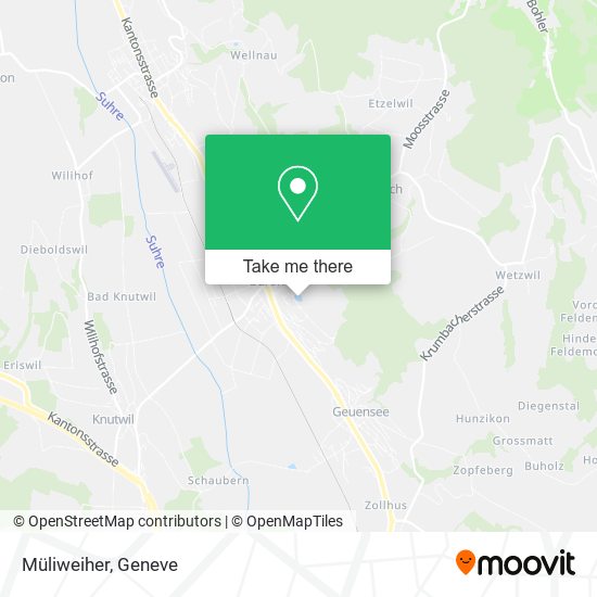 Müliweiher map