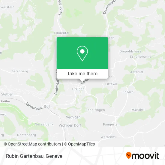 Rubin Gartenbau map