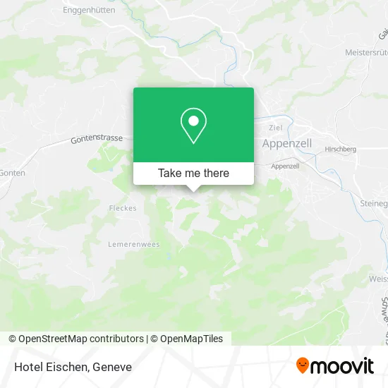 Hotel Eischen map
