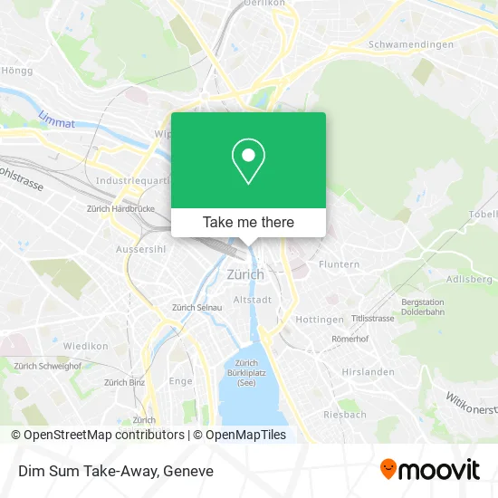 Dim Sum Take-Away map