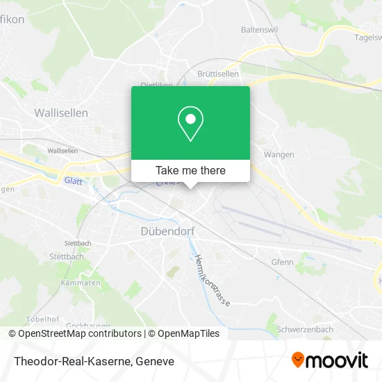 Theodor-Real-Kaserne map