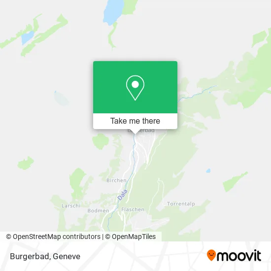 Burgerbad map