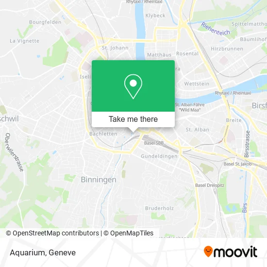 Aquarium map