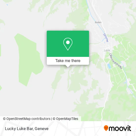 Lucky Luke Bar map