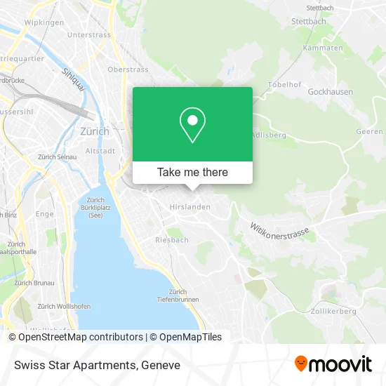 Swiss Star Apartments map