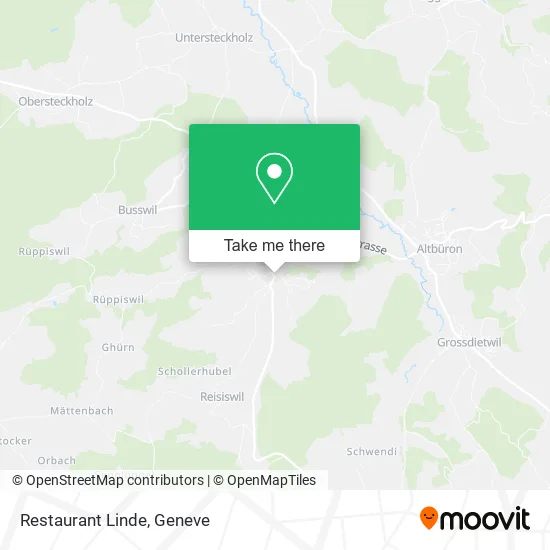 Restaurant Linde map