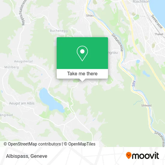 Albispass map