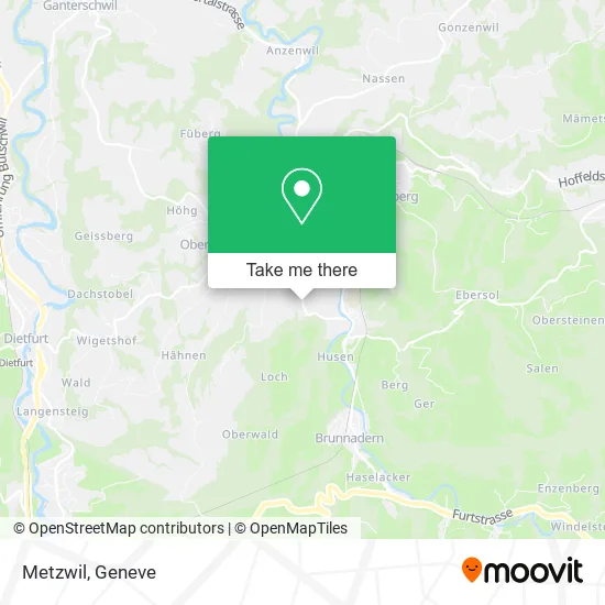 Metzwil map