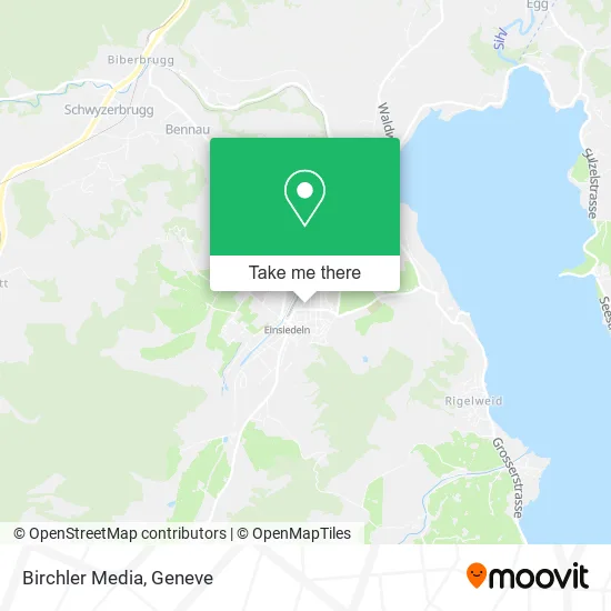 Birchler Media map