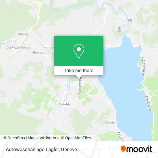 Autowaschanlage Lagler map