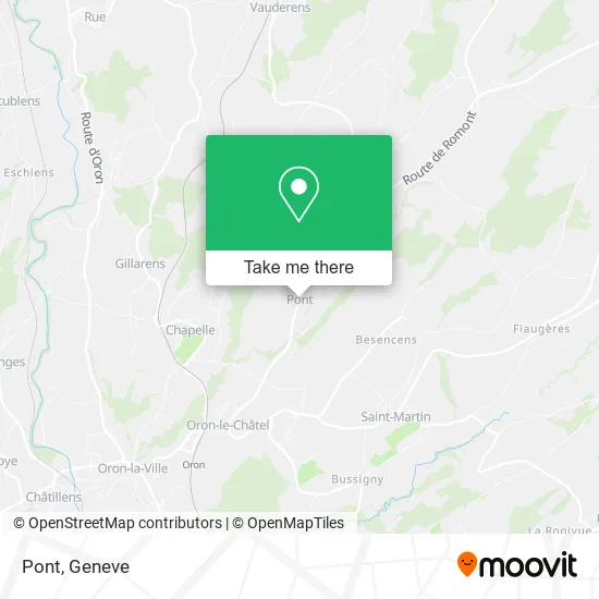 Pont map