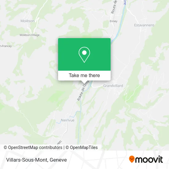 Villars-Sous-Mont map