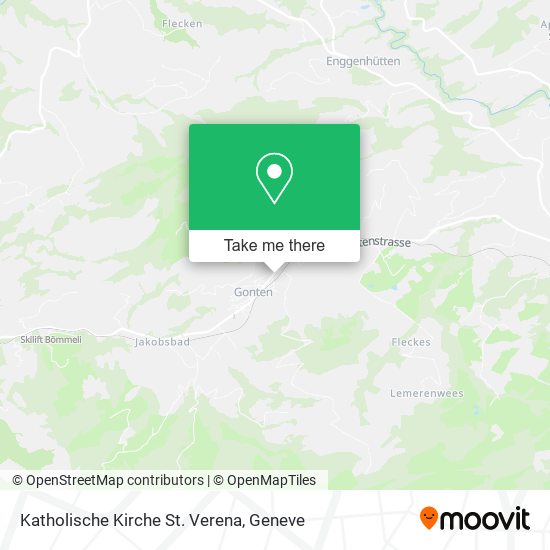Katholische Kirche St. Verena map