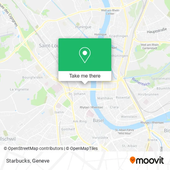 Starbucks map