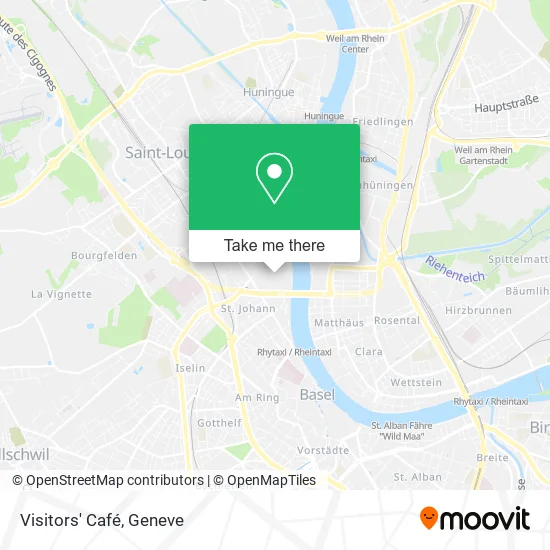 Visitors' Café map