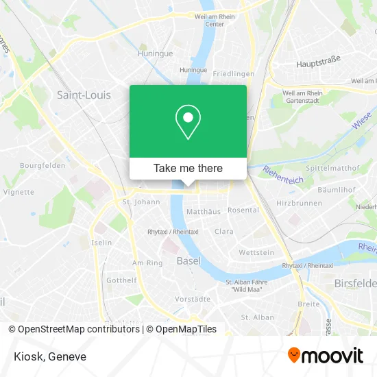Kiosk map