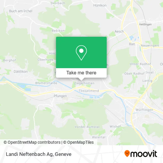 Landi Neftenbach Ag map