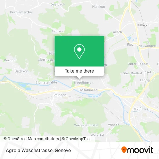Agrola Waschstrasse map
