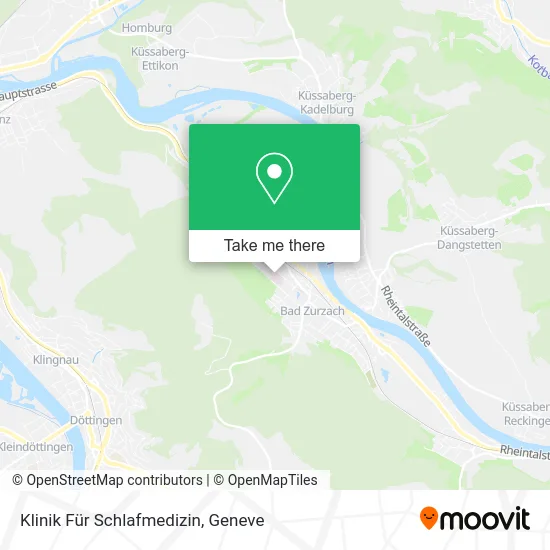 Klinik Für Schlafmedizin map