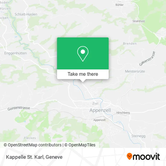 Kappelle St. Karl map