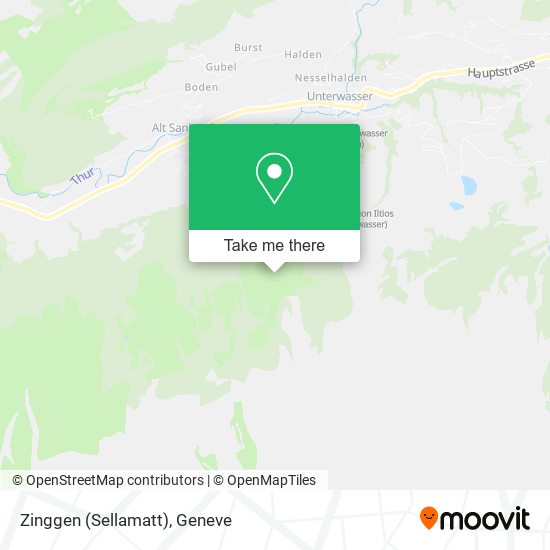 Zinggen (Sellamatt) map