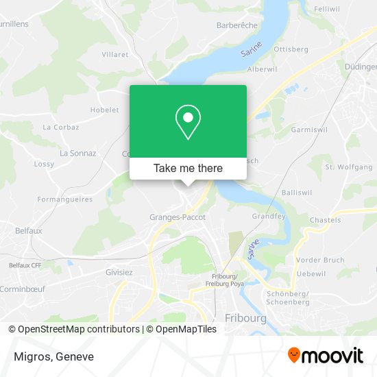 Migros map