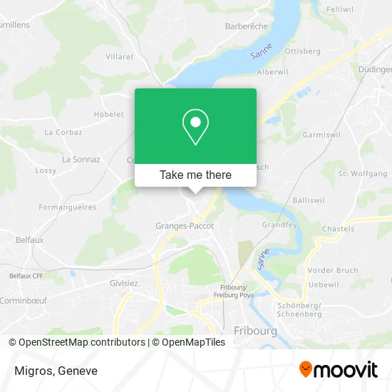Migros map