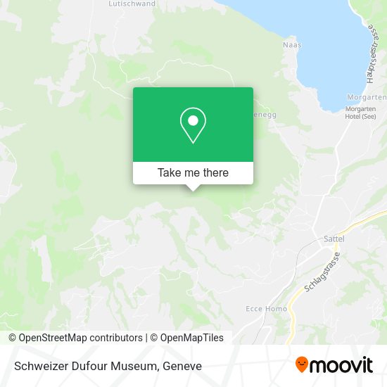 Schweizer Dufour Museum map