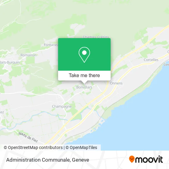 Administration Communale map