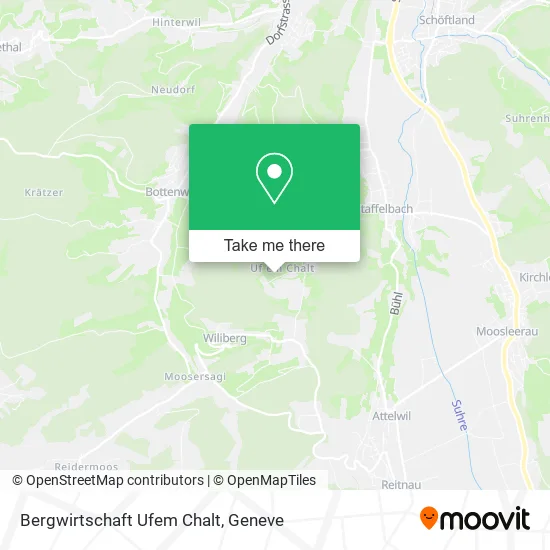 Bergwirtschaft Ufem Chalt map