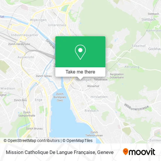 Mission Catholique De Langue Française map