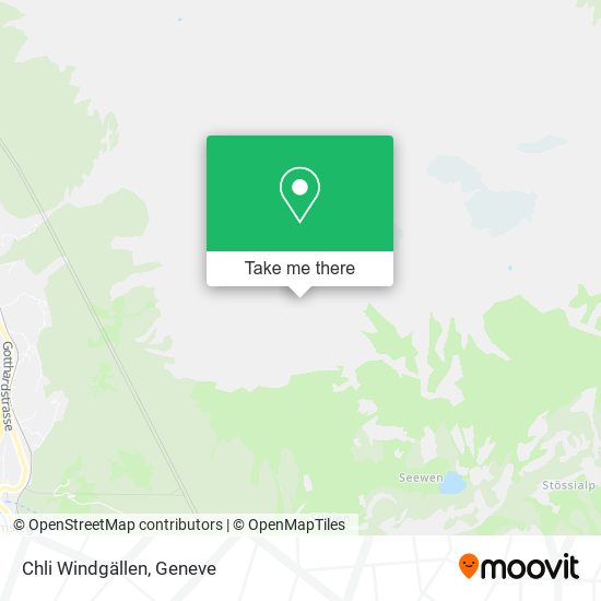 Chli Windgällen map