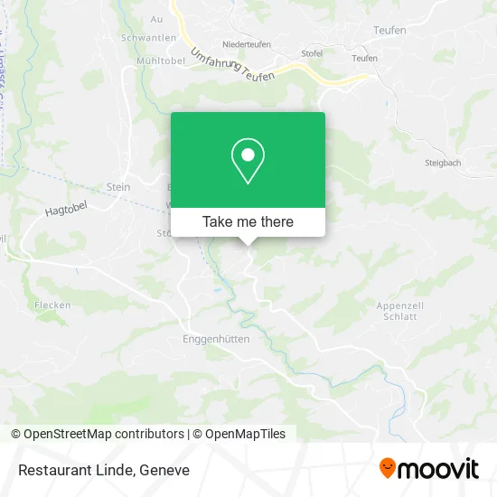 Restaurant Linde map