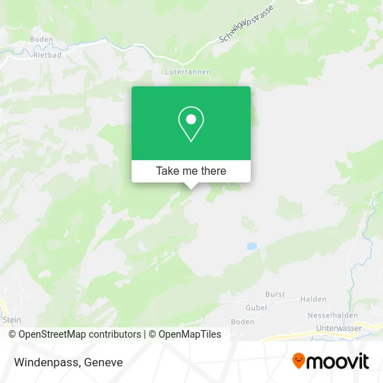 Windenpass map